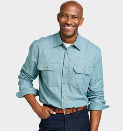 Pegasus Long Sleeve Flannel Shirt - MF668